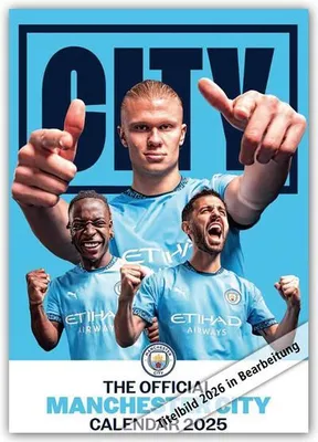 Produktbild von Manchester City FC 2026 - A3-Posterkalender