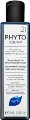 Obrázek produktu pro Phyto PhytoSquam Anti-Dandruff Purifying Maintenance Shampoo čisticí šampon proti lupům pro normální až mastné vlasy 250 ml