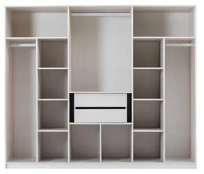 Produktbild von Bett Nachttisch Kleiderschrank 6tlg Schlafzimmer Set Design Luxus Hocker Modern