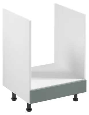 Immagine prodotto di Mobile da cucina per forno da incasso SALERNO - larghezza 60 cm, bianco/verde
