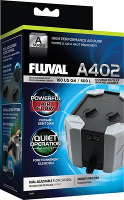 Obrázek produktu pro Vzduchové čerpadlo Fluval Series A 402, 600 litrů