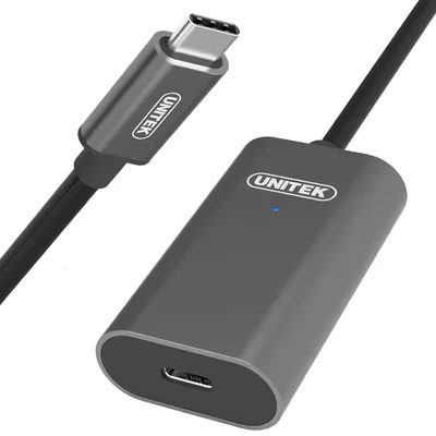 Obrázok produktu pre UNITEK U305A, 5 m, USB C, USB C, USB 3.2 Gen 1 (3.1 Gen 1), 5 Gbit/s, Šedá