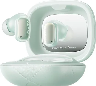 Zdjęcie produktu dla Zestaw słuchawkowy Baseus AirNora 3 True Wireless Stereo (TWS) Bluetooth słuchawki douszne / muzyka Zielony