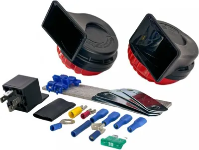 Image de Avertisseur sonore 115 dB et kit de montage avec relais – Thitronik