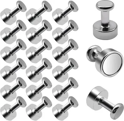 Obrázok produktu pre Sada 18 ks magnetov na tabuľu Silný magnet na chladničku pre bielu tabuľu