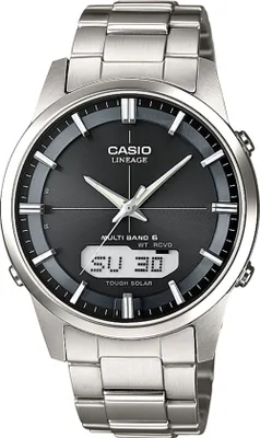 Produktbild von Casio Funkuhr Titan Analog-Digital Datum Solar Armbanduhr LCW-M170TD-1AER