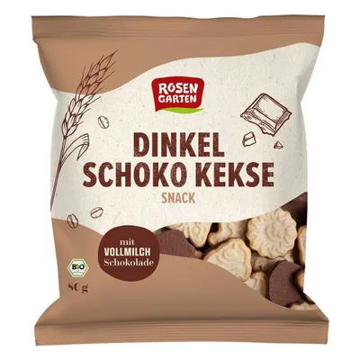 Obrázek produktu pro Dinkel Schoko Kekse Snack 80g
