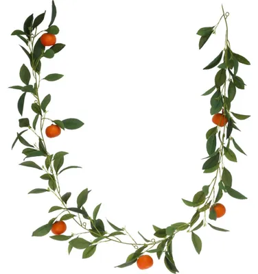 Image de Couronne artificielle avec des fruits, 180 cm