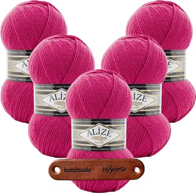 Produktbild von 5 x ALIZE Superlana Klasik 798 mit Label
