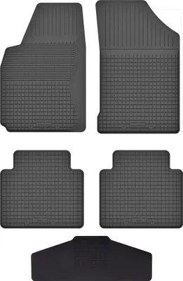 Produktbild von Gummi Fußmatten Set Für: Toyota Prius Iv (2017-) Gummimatten Schwarz