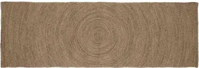 Produktbild von Bereichsteppiche Grau 60 x 250 cm Jute