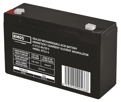 Immagine prodotto di EMOS Emos 1201003500 batteria per uso domestico Batteria ricaricabile al piombo sigillata (VRLA)