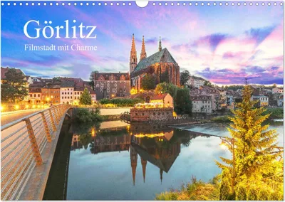Produktbild von Görlitz - Fimstadt mit Charme (Wandkalender 2025 DIN A3 quer), CALVENDO Monatskalender