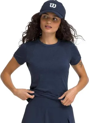 Produktbild von Wilson All Day Kurzarm-t-shirt Blau S Frau Blau S