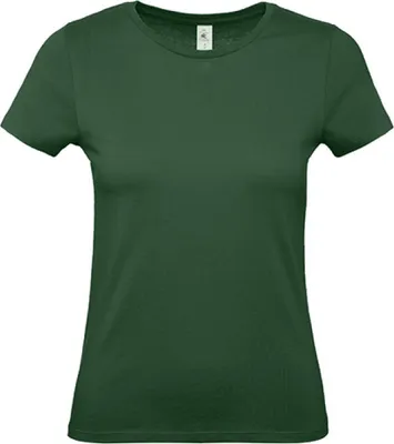 Produktbild von B&C TW02T | Damen T-Shirt / 100 - Farbe: Bottle Green - Größe: XS