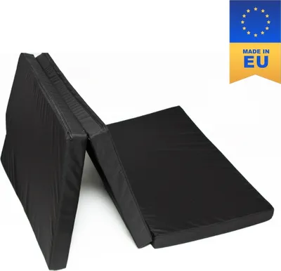 Produktbild von Mayaadi Home Klappmatratze VW T5/ T6 California, Kaltschaum, Polyester, Schwarz, waschbar bei 30°C