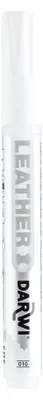 Image de Marqueurs LEATHER pour le cuir et le simili-cuir - Blanc 6 ml
