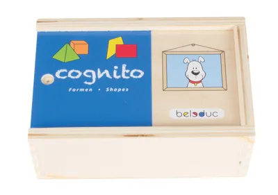 Produktbild von Beleduc Holzpuzzle Cognito Formen Lernspielzeug für Kinder