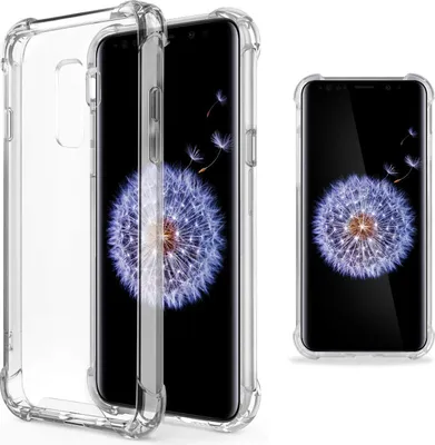 Immagine prodotto di Custodia per Samsung Galaxy S9 - Custodia trasparente antiurto per telefono cellulare Custodia protettiva antigraffio ultra sottile Phonillico®