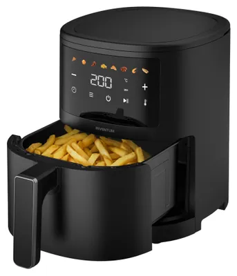 Produktbild von Inventum Airfryer Heißluftfritteuse 3,5L schwarz 1500W Küchengerät