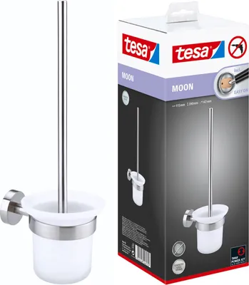 Produktbild von tesa Klobürstenhalter Toilettenbürste WC-Bürste Bürstengarnitur ohne Bohren
