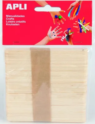 Image de Nanobois 150 x 18 mm - naturel 40 pcs