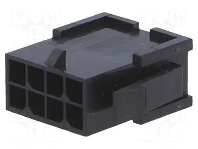 Image de 2 connecteurs à broches : 8 broches mâle, connecteur de câble MF30, contact sans fil MF30-HMD1-08,