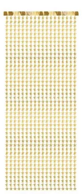 Weihnachtshintergrund goldene Sterne 100x245 cm