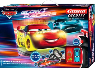 Produktbild von Carrera Go!!! Disney Cars - Glow Racers 6,2m