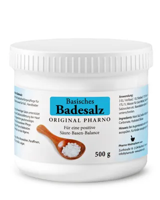 Produktbild von Original Pharno Basisches Badesalz - 500g / 0,5kg