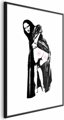 Produktbild von Posterpapier Poster - Painful Sitting 60x90 cm Streetart h-C-0097-ao-a