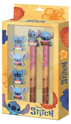 Image de Karactermania - Zestaw 4 gumek do ścierania Disney Stitch - Akcesoria szkolne