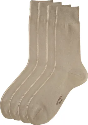 Produktbild von Camano Herren Business-Socken 4 Paar beige 43 - 46