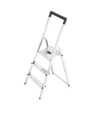 Produktbild von Hailo Haushaltsleiter L40 EasyClix 3 Alu-Stufen, 8140301