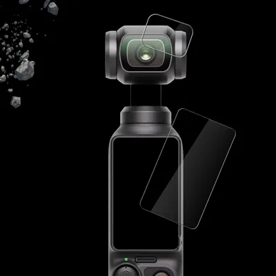 Produktbild von Gehärtetes Glas Schutzfolie pro DJI Osmo Pocket 3