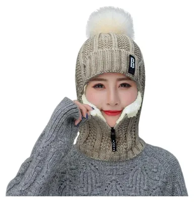 Immagine prodotto di Berretto beanie caldo per l'inverno, con design traspirante