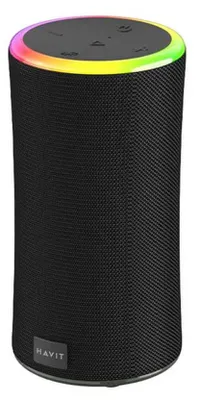 Zdjęcie produktu dla Havit SK833BT - głośnik bezprzewodowy bluetooth 20 W, czarny, 5,8 cm, 20 W, Bezprzewodowy, 10 m, USB Type-C, Głośnik mono przenośny