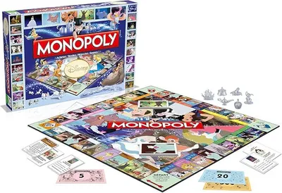 Imagen del producto de 600940 G Monopoly Disney, juego de mesa clásico