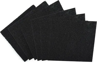Produktbild von Aktivkohlefilter für Katzentoilette, Kohlenstofffilter, Schwarz, 6 Stück