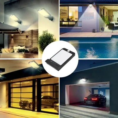 Zdjęcie produktu dla Lampa solarna LED SUNARI FLS-11 32*SMD PIR 5W 250lm 4500K 1200mAh T-70224 PLASTROL