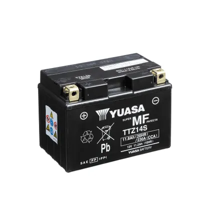 Produktbild von Batterie YUASA TTZ14S (WC) AGM / Gel 12V/11,2AH (10 Std.) [150x87x110] CCA=230A