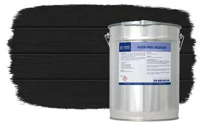 Productafbeelding van Wixx PRO Silolak Zwart - Zwart - 5L