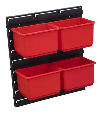 Image de Organiseur QBRICK de rechange, ONE200, Organizer XL, TWO, set de 5 pieces, mural