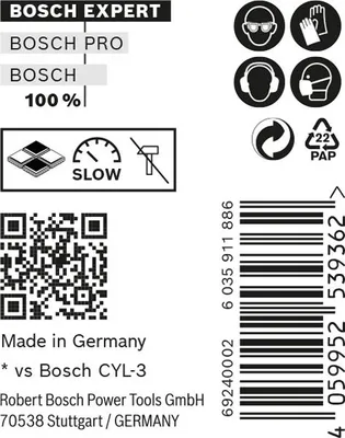 Produktbild von EXPERT CLY-9 Multi Construction Bohrer-Set, 8x80x120 mm, 10-tlg.