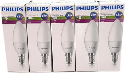 Produktbild von Philips LED CorePro Kerze E14 5,5W 470lm matt, 6 W, 40 W, E14, 470 lm, 15000 h, Warmweiß