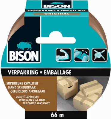 Obrázok produktu pre Bison baliaca páska original - 66 metrov