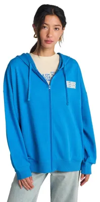 Productafbeelding van Billabong fleecepullover met rits, familiehoodie, blauw