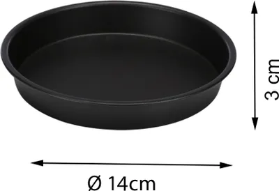 Produktbild von Pizza-Pfanne Ø 14 cm, Zubehör für Heißluftfritteuse Digital Aerofryer 182021