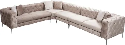 Produktbild von Hanah Home, Schlafsofa, Como- HLN1305, Beige