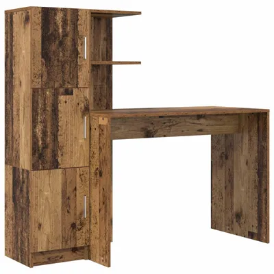 Immagine prodotto di vidaXL Scrivania 2 pezzi in legno di recupero